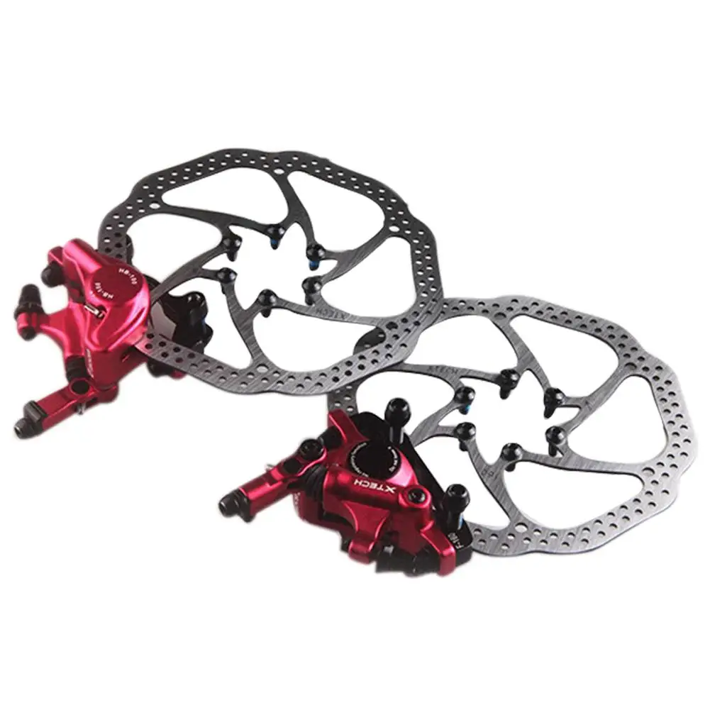 

ZOOM Aluminum Alloy Bicycle Oil Disc Brake Mtb Bicycle Road Bike Brake Line Pulling Hydraulic Disc Brake Sets Brake System