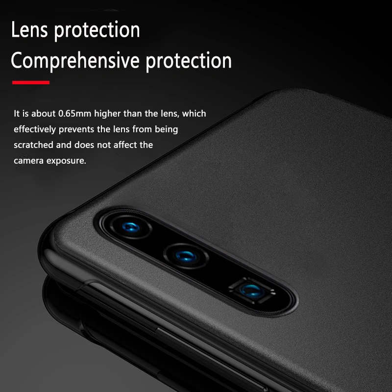 Флип чехол для HUAWEI P30Pro 100% оригинальный Huawei P40pro Smart View Роскошный P40 P30|Бамперы| |