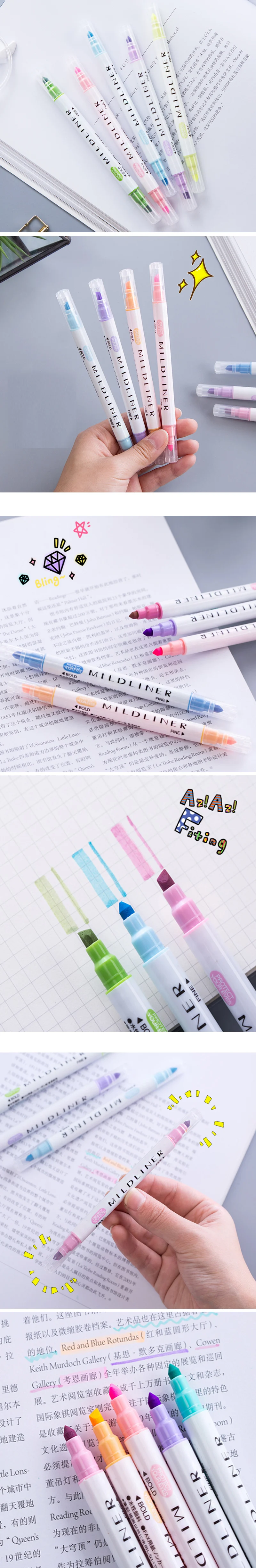 1 шт./лот, Viety, новинка, двойная защита глаз, маркер, ручка, copic, маркер, кавайные ручки, канцелярский материал, escolar papelaria