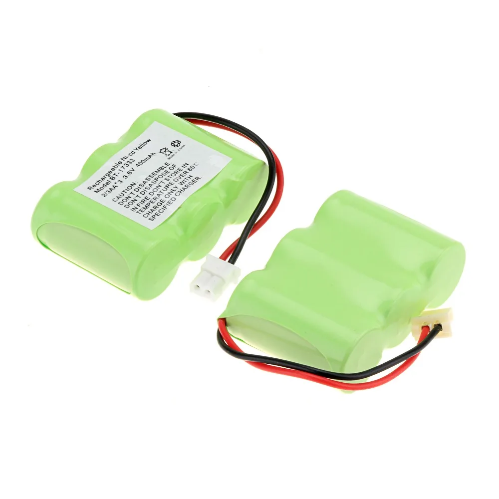 Аккумулятор для сотового телефона Vtech BT17333 1/2/4 шт. 400 мАч 3 6 В 2/3 AA Ni CD BT 163345