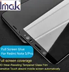 Imak Pro + защитное закаленное стекло на весь экран для Xiaomi Redmi Note 7 6 Pro Note5 2.5D Олеофобное
