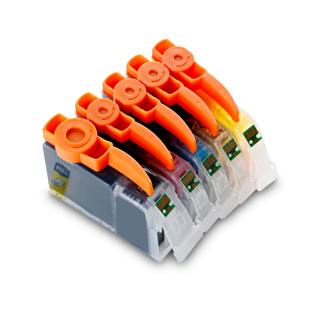 5 шт. PGI CLI 8 картридж для CANON PIXMA IP3300 3500 4200 4300 4500 5200 5200R 5300 IX4000 5000 MP500 510 530 MX850|ink cartridge|ink