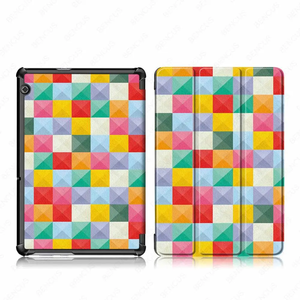T5-10-CH-HLF Чехол для huawei MediaPad T5 10 AGS2-W09/L09/L03/W19 10," Tablet крышка для huawei T5 чехол - Цвет: T5-10-CH-HLF