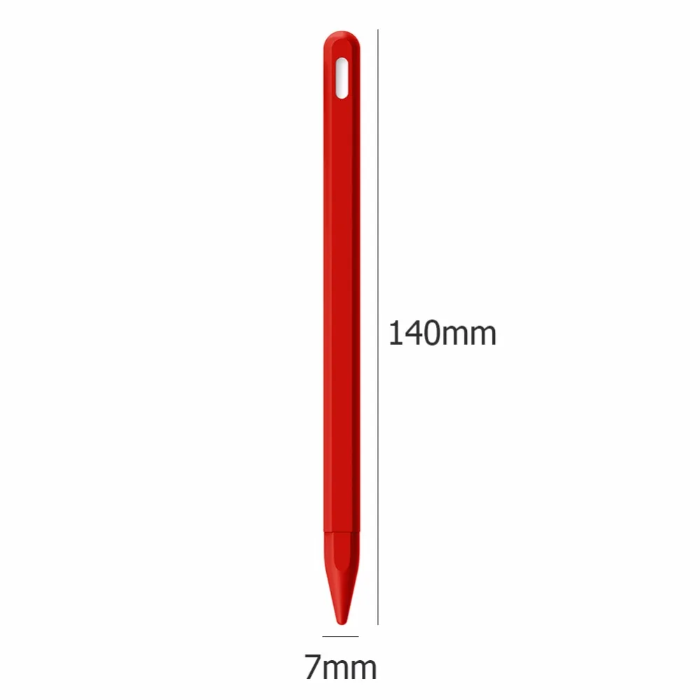Ручка для Apple Pencil 2 Чехол iPad Pro чехол-карандаш для планшета сенсорный Стилус защитный чехол портативный Мягкий силиконовый чехол