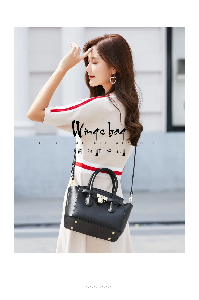 DOODOO Women Handbag Tote Bag Female Shoulder Crossbody Bags Ladies Artificial Leather Top-handle Bag Newest Messenger Bag