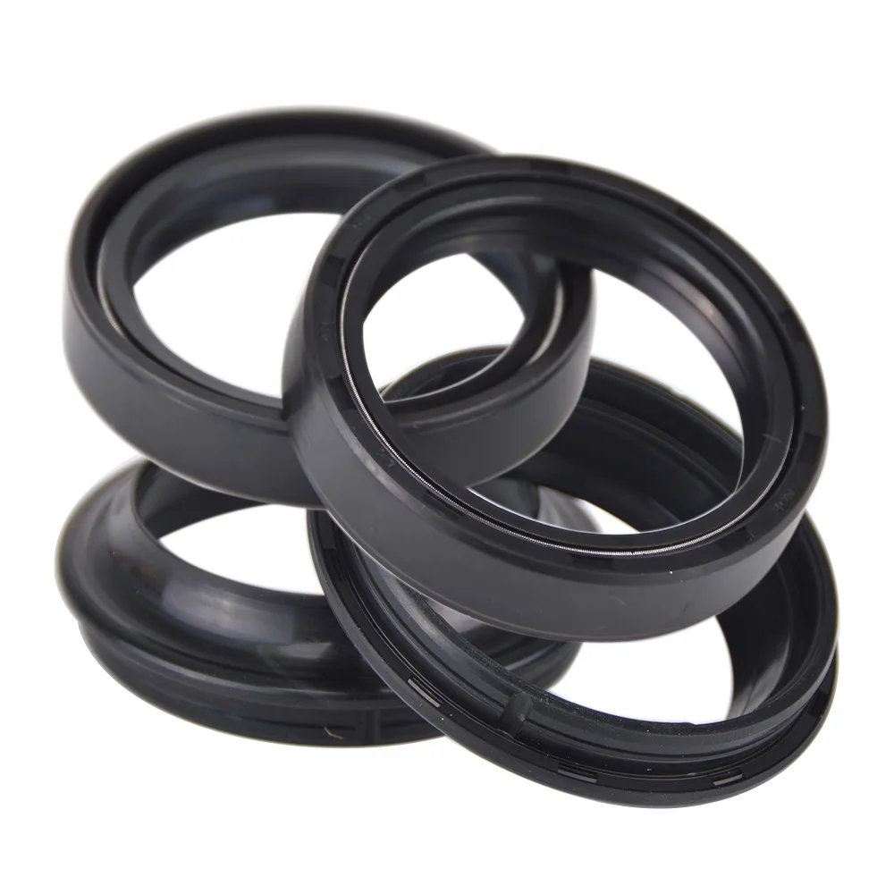 Dust and Oil seal 43x54x11 43 54 мотоциклетная передняя вилка Пылезащитная и масляная уплотнительная мотоциклетная Пылезащитная крышка грязеотталкивающий велосипедный амортизатор 43*54*11# b - Цвет: Dust and Oil seal