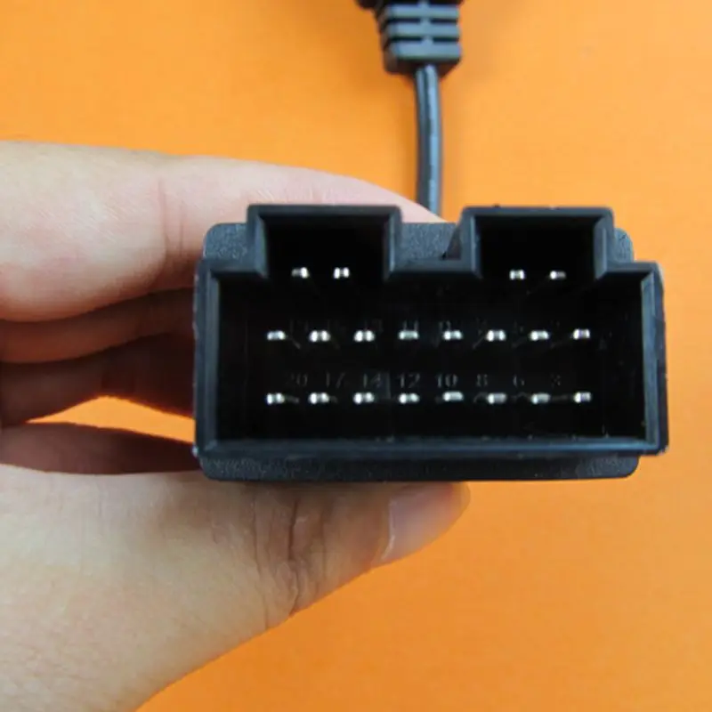 Адаптер для автомобиля диагональю 16 контактов KIA 20Pin Новое поступление OBD II OBD2