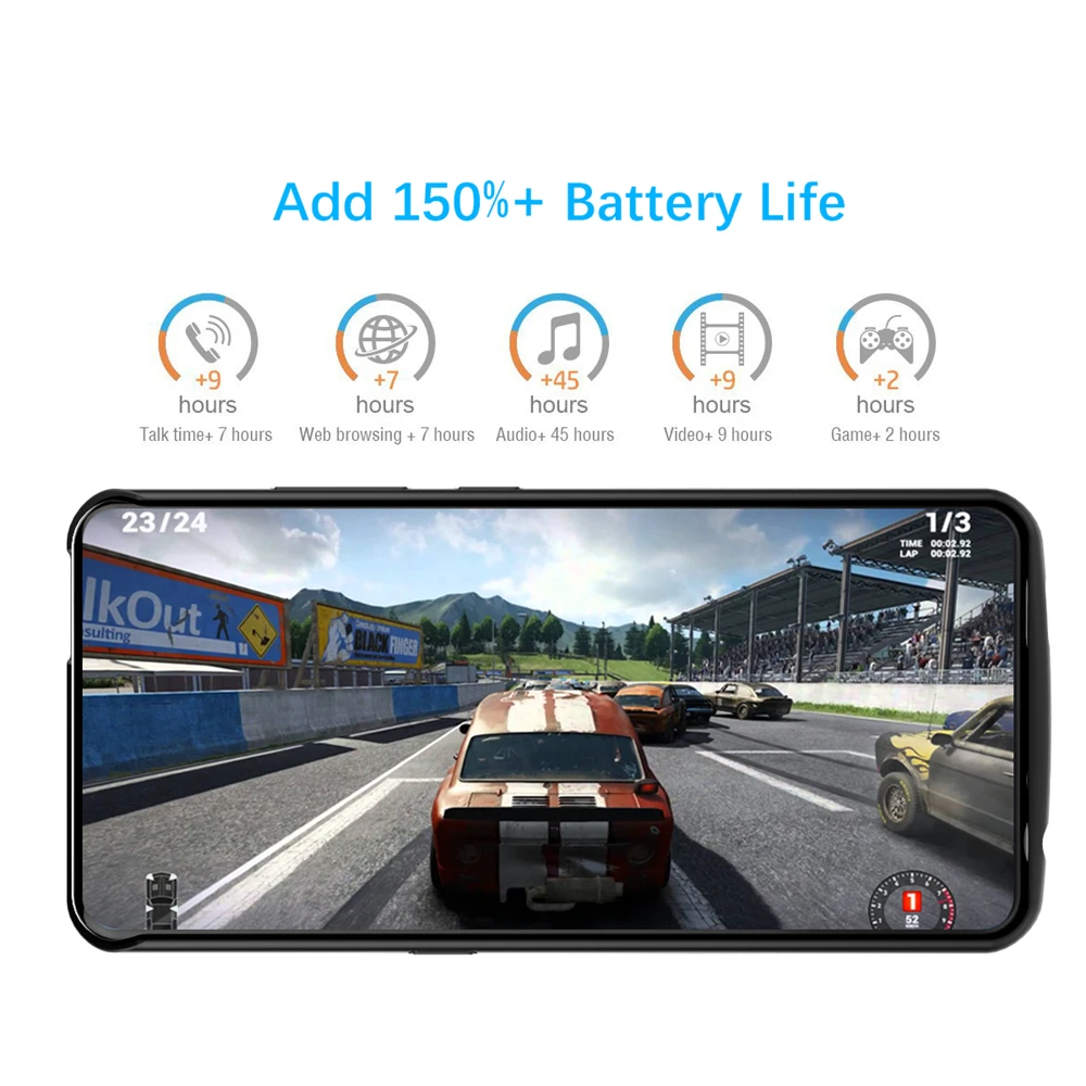 NTSPACE 6500 мАч зарядное устройство чехол s для OPPO Reno power Bank зарядный чехол внешний аккумулятор чехол power bank чехол для зарядного устройства