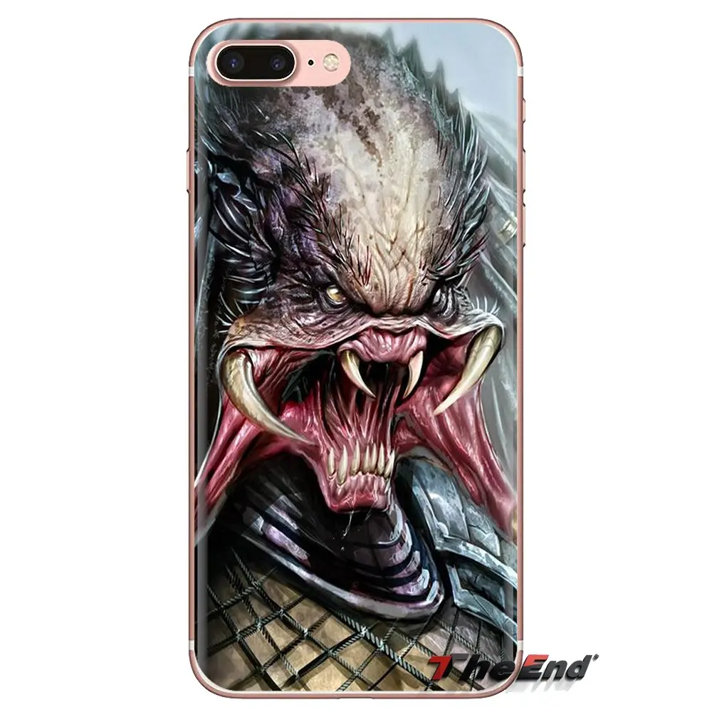 Мягкие прозрачные чехлы Alien vs predator для Xiaomi Mi4 Mi5 Mi5S Mi6 Mi A1 A2 5X 6X 8 9 Lite SE Pro Max Mix 2 3 2S |