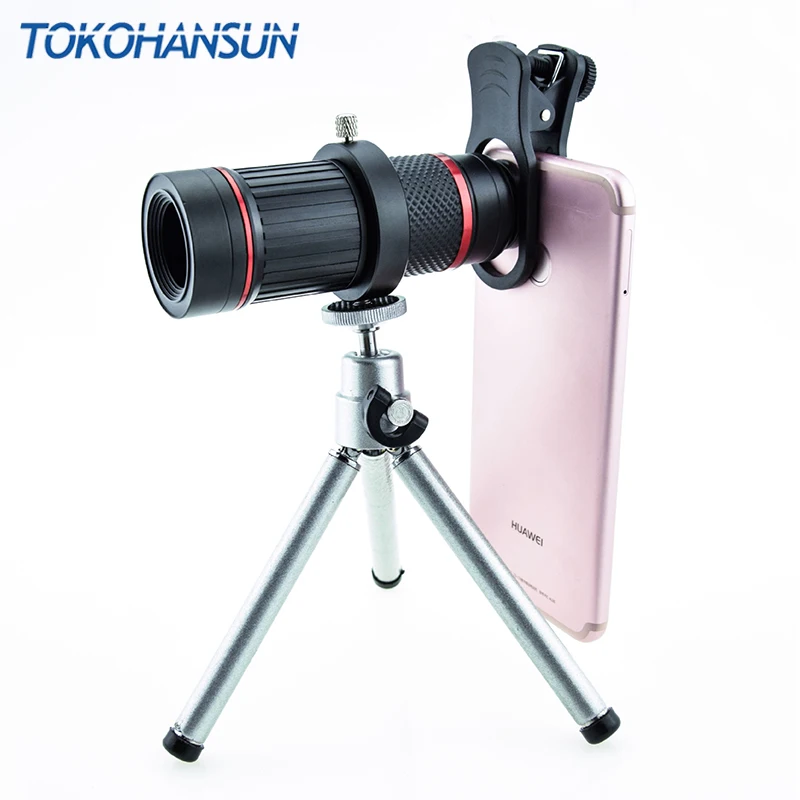 TOKOHANSUN телефон Объективы для фотоаппаратов 18X телескоп телеобъектив 18x25 Монокуляр