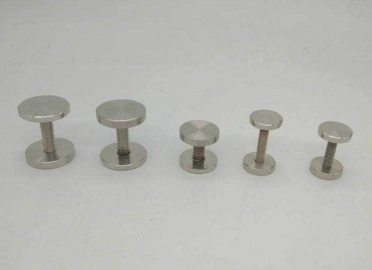 4 шт. M6 из нержавеющей стали зеркальные ручные винты болты с фиксированной ручкой