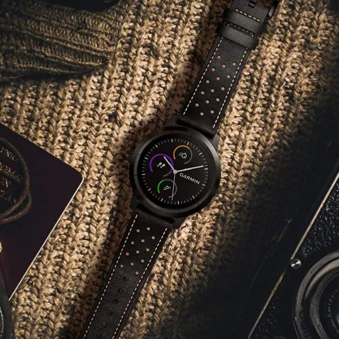 22 мм Galaxy watch 46 мм ремешок для samsung gear S3 Frontier band huawei watch GT Ремешок Браслет из натуральной кожи ремешок для часов S 3 46