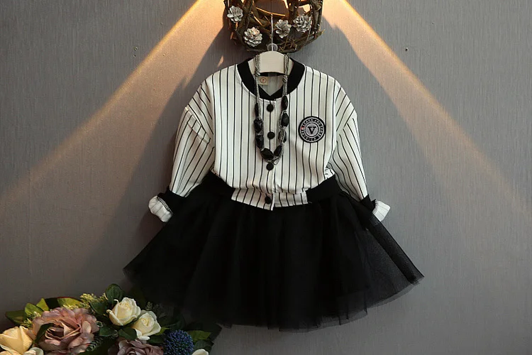 Коллекция 2016 года новое весеннее Сетчатое платье-пачка для маленьких девочек