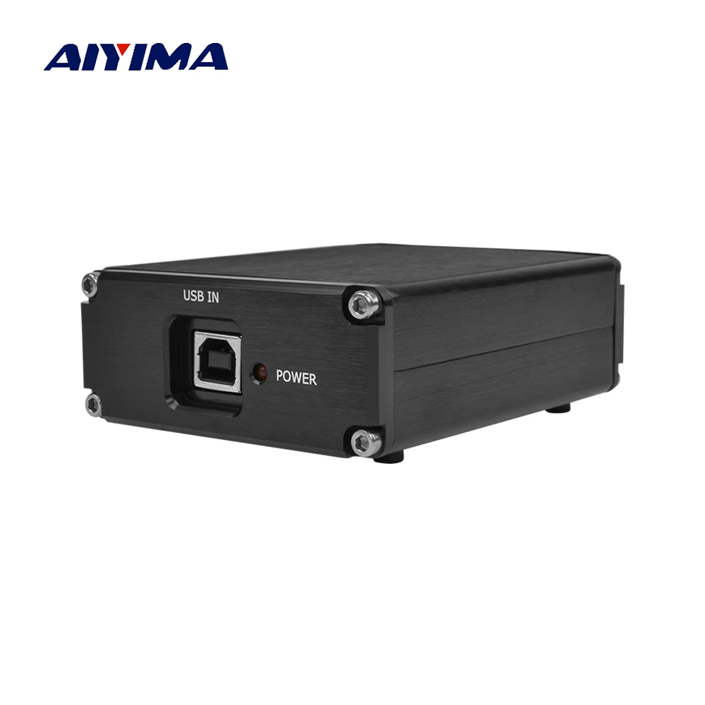 AIYIMA ES9018K2M SA9023 USB DAC декодер Звуковая карта Поддержка 24Bit 96K для аудио