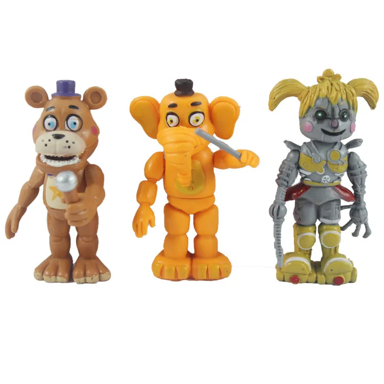 Игрушка Ночная FNAF мишка Бонни Фокси медведь фазбер экшн-фигурки для детей |