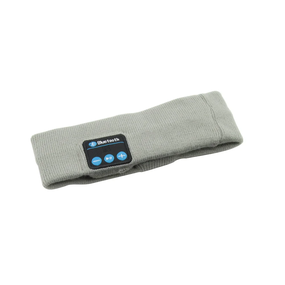 light grey Беспроводные умные наушники, волшебная музыка, повязка на голову, Спортивная bluetooth-гарнитура, наушники с микрофоном, ответ на вызов для iphone7 6 5S, xiaomi - Цвет: light grey