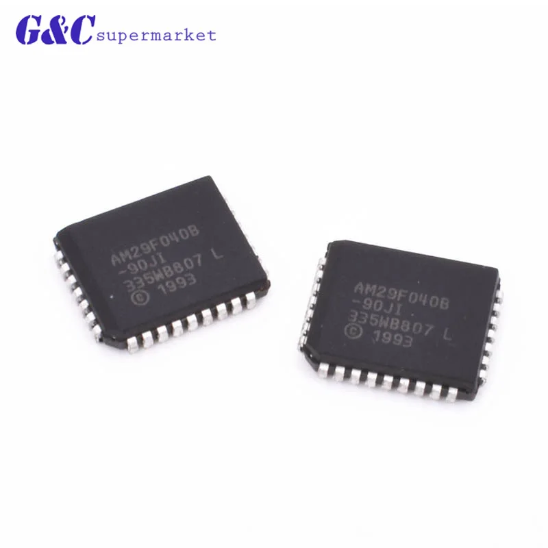 1 шт. AM29F040B 90JI PLCC32 AM29F040 29F040B PLCC в наличии|Интегральные схемы| |
