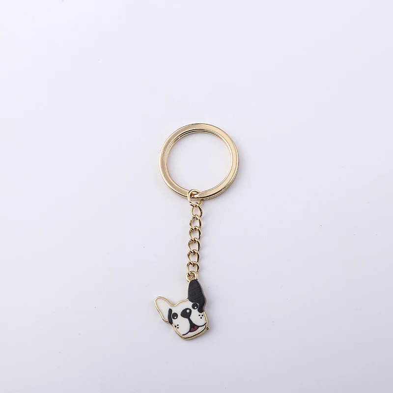 Flyingforest Men Jewelry Print Dog Cat 2019 New Fashion Keychain Black Light Bulb Cute Animal | Украшения и аксессуары