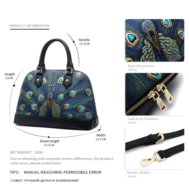 Женская сумка PMSIX брендовая дизайнерская женская тоут Сумки из натуральной кожи