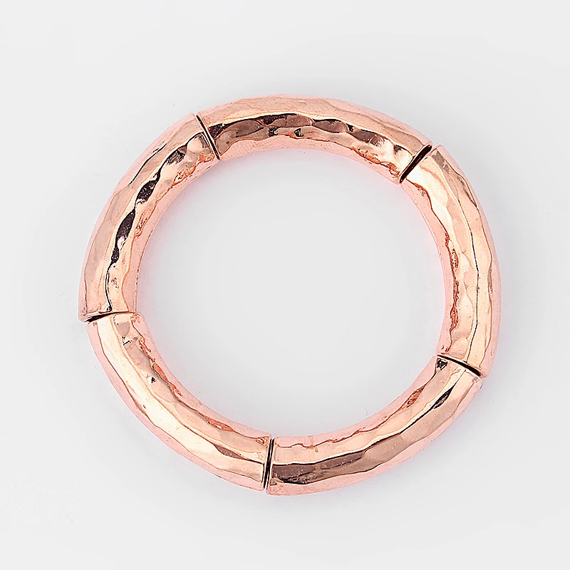 5 шт. розовое золото изогнутая трубка Silde Spacer Charm fit 7 мм круглый кожаный шнур сделай