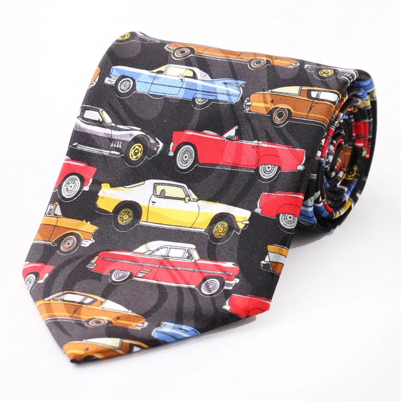 9 Colors Classic Fashion Print 10CM Mens Ties Polyester Silk Necktie Groomsman Neck Tie Wear For Wedding Party Accessories Gift |