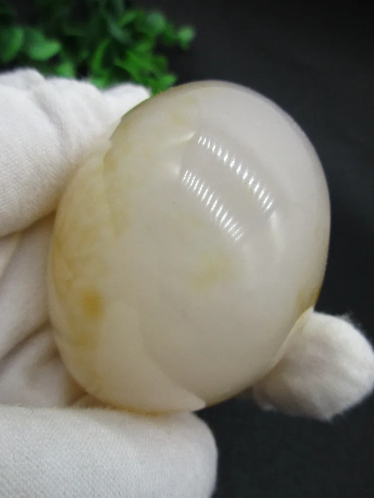 High Quality Unique Natural Mineral White Agate Hole Cave Specimen Feng Shui Collection | Дом и сад