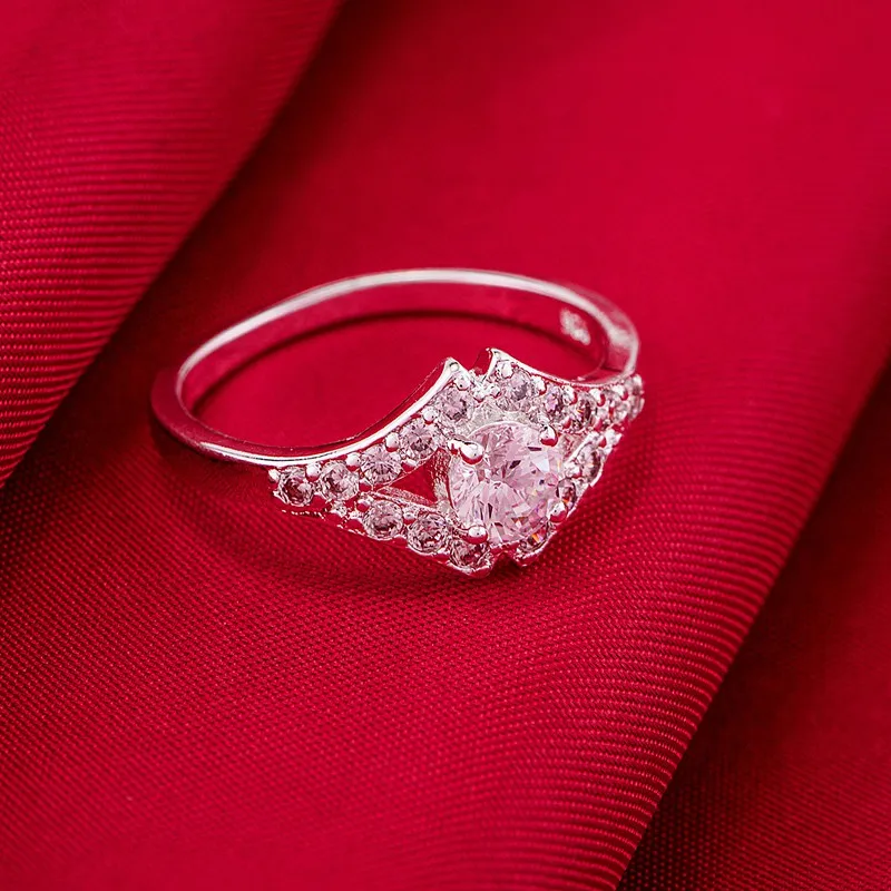 2016 новое поступление оптовая продажа посеребренное кольцо 925 модные ювелирные