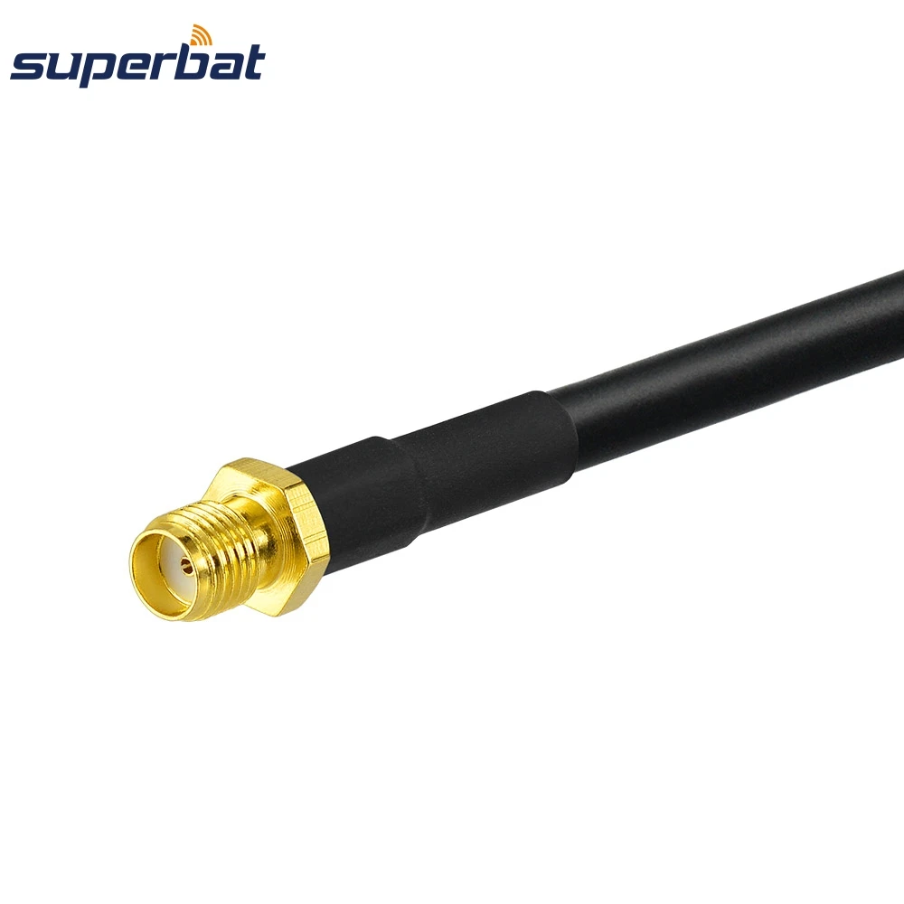 Коаксиальный кабель Superbat SMA гнездо штекер с прямым углом к гнезду разъем типа