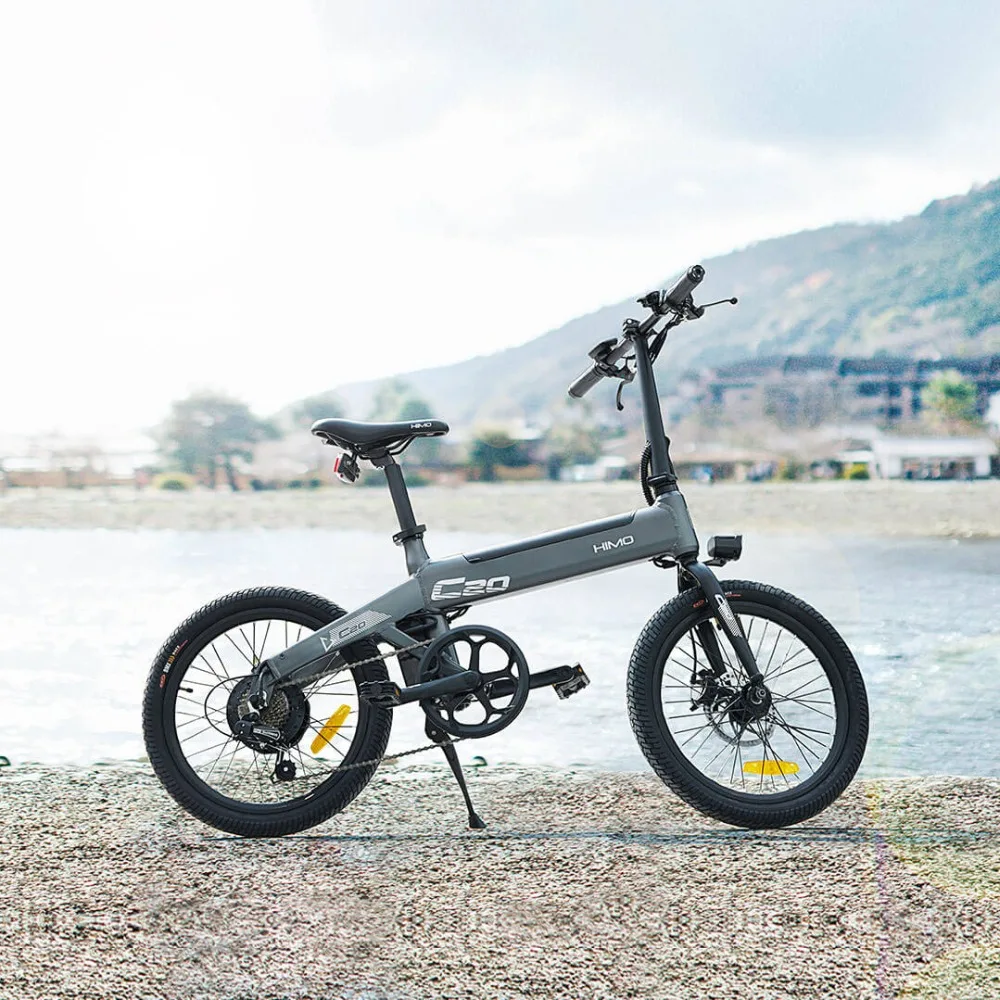 Xiao MI himo 20 дюймов электрический велосипед 36v10ah 250 Вт DC двигатель городской ebike легкий Электрический вспомогательный велосипед Pas Диапазон 80 км