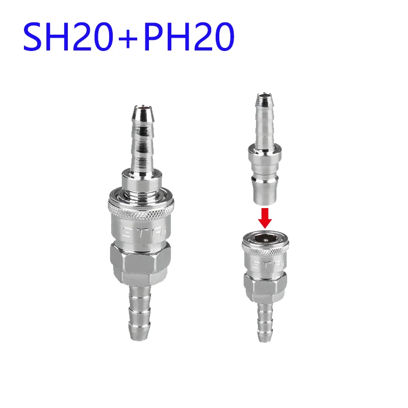 20SH 20PH пневматическое давление воздуха 1/4 &quotкомплект соединительных муфт для