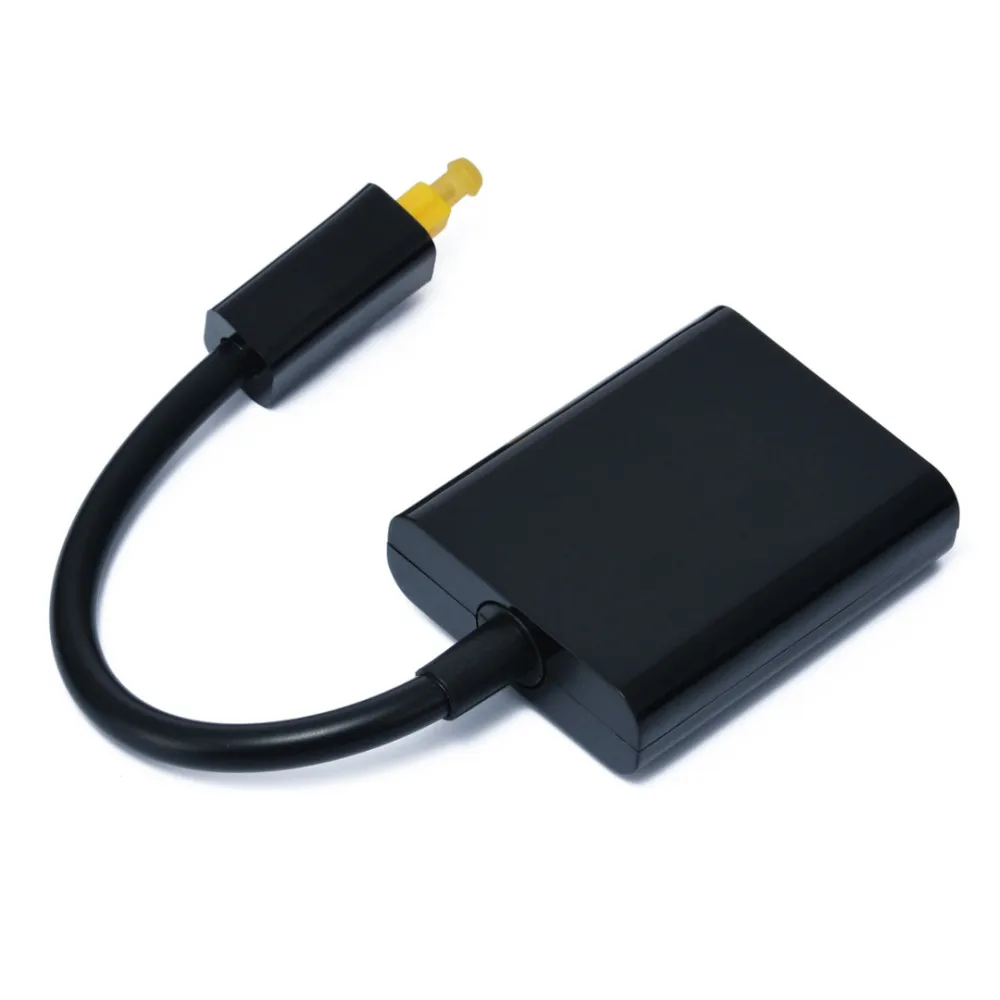 Высокое качество Toslink Оптическое волокно SPDIF 1 до 2 аудио кабель адаптер Y сплиттер