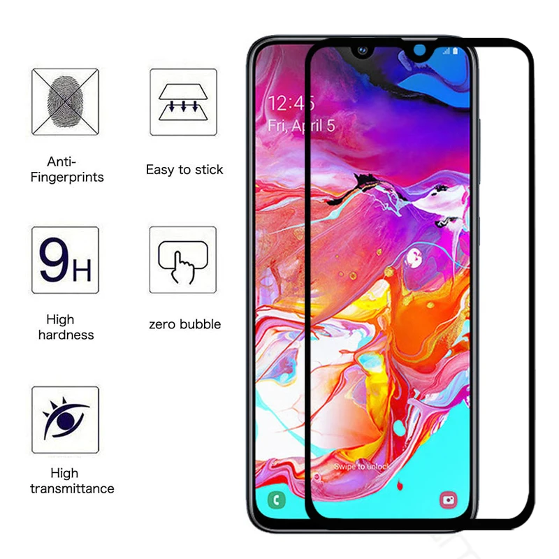 Защитное стекло для samsung Galaxy a30 Защитная пленка экрана Sam galax 40 a50 A 30 50 30a 50a 40a