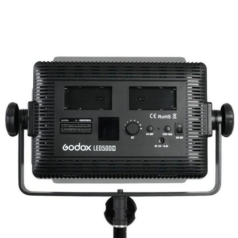 Бесплатная идентификация Светодиодная панель Godox LED 500W 500 белая 5600K 32W 2900LUX