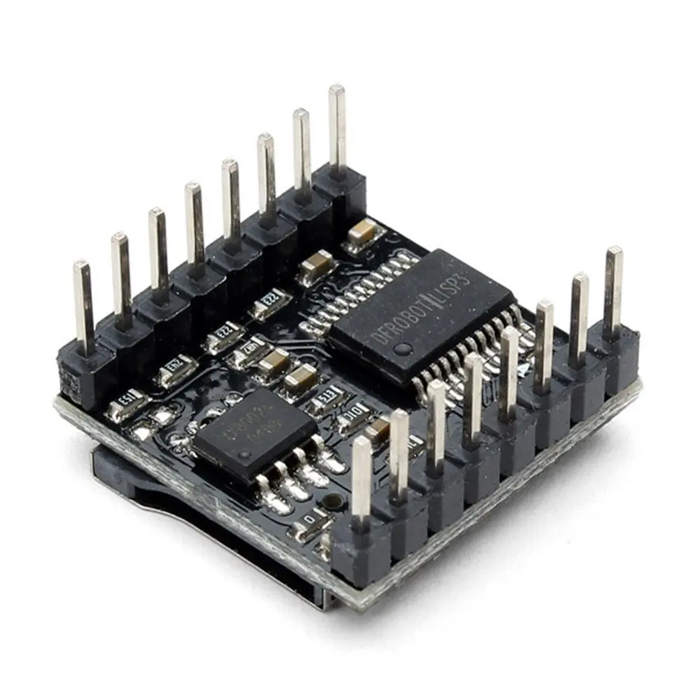 Горячая сделка DFPlayer мини MP3 плеер модуль для Arduino черный | Электроника
