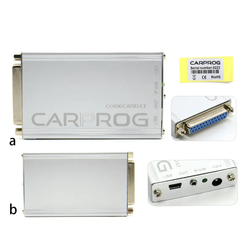 Инструмент для тюнинга чипа ECU Carprog V10.0.5 автомагнитолы приборной панели
