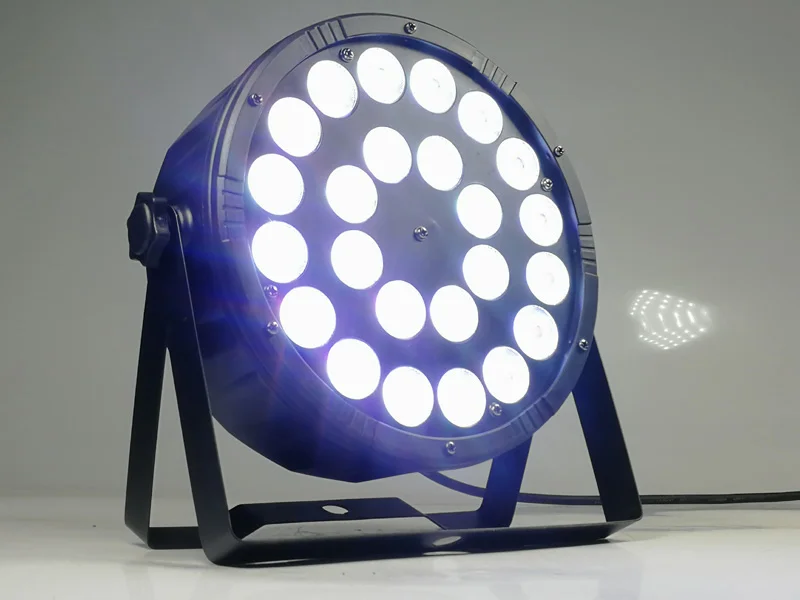 16 шт./лот 24x12 Вт rgbw светодиодный светильник rgbw 4в1 dmx512 пластиковый par Светильник профессиональный сценический dj светильник