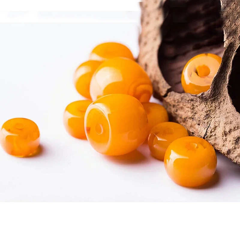 Желтый пчелиный воск в форме барабана 20 шт./лот аксессуары для ювелирных изделий