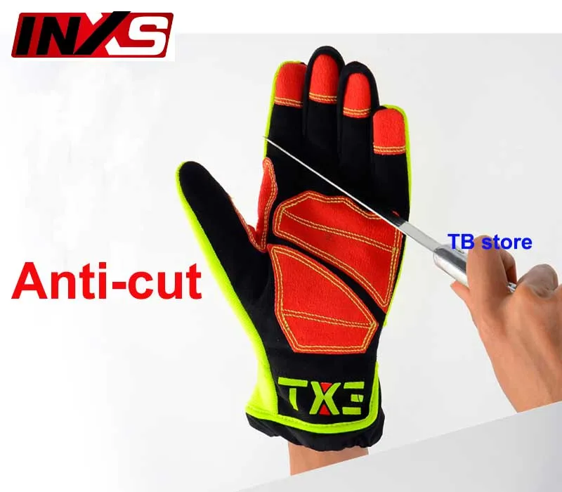 SAFETY INXS 4013 профессиональные антивибрационные перчатки высококачественные