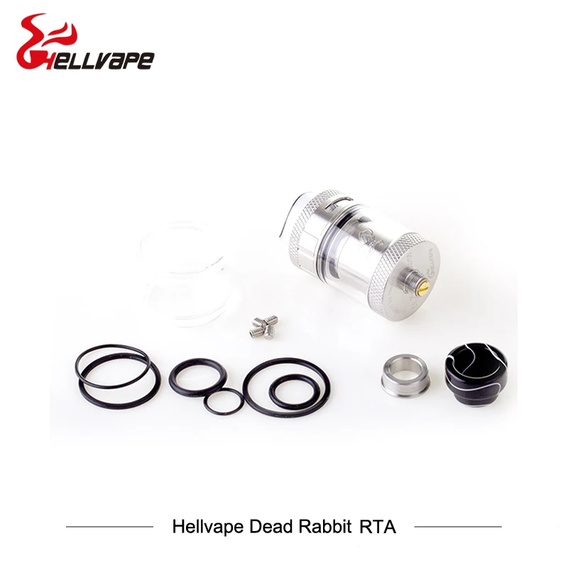 Испаритель helvape Dead Rabbit бак 25 мм RTA 4 5 мл электронная сигарета атомайзер дрип