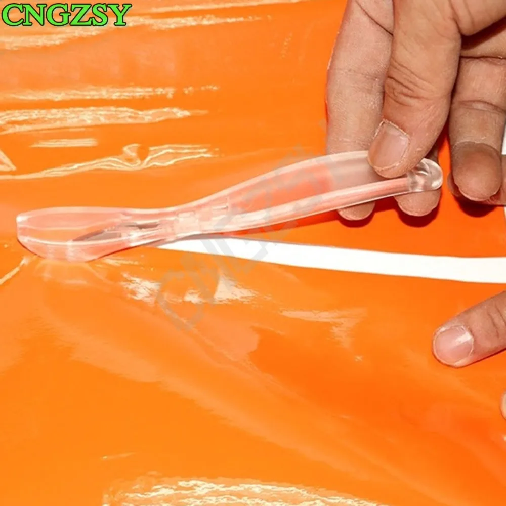 5 шт. прозрачная наклейка для автомобильной пленки нож резки безопасная