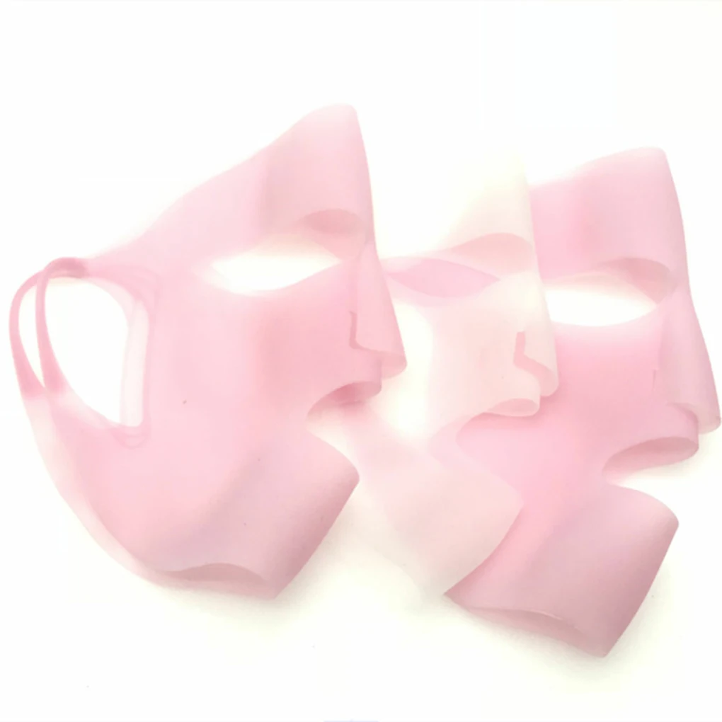 RtopRSilicone Face Mask Reusable Facial Cover Ear Makeup Moisturizing Hydrating Beauty Makeup