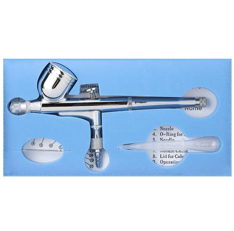 only Spray Pen Двойное действие, Аэрограф, компрессор, комплект, аэрограф, краска, инструмент для очистки пистолета, макияж, лак для ногтей, распылитель, тату, тело, краска для автомобиля - Цвет: only Spray Pen