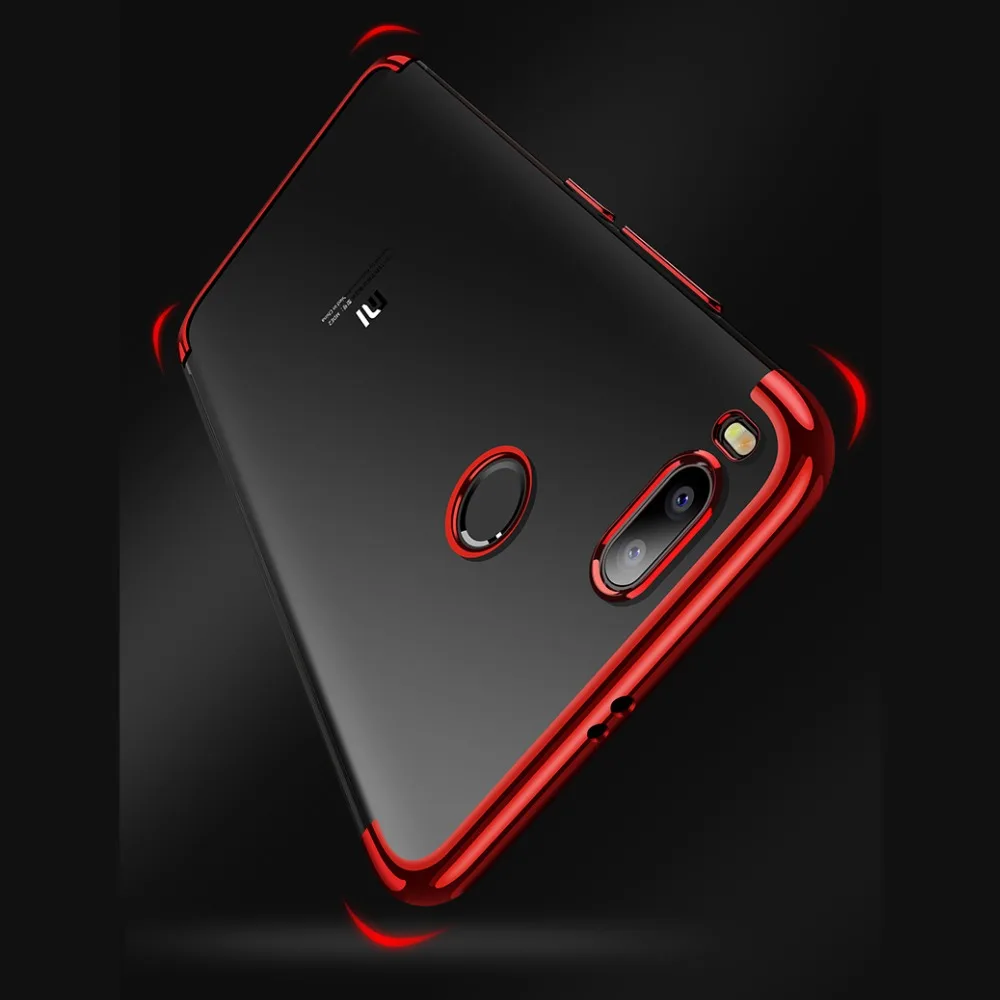 Для Xiaomi Mi A1 чехол мягкий силиконовый с кромкой из ТПУ задняя крышка для MiA1 Mi5X Xiao