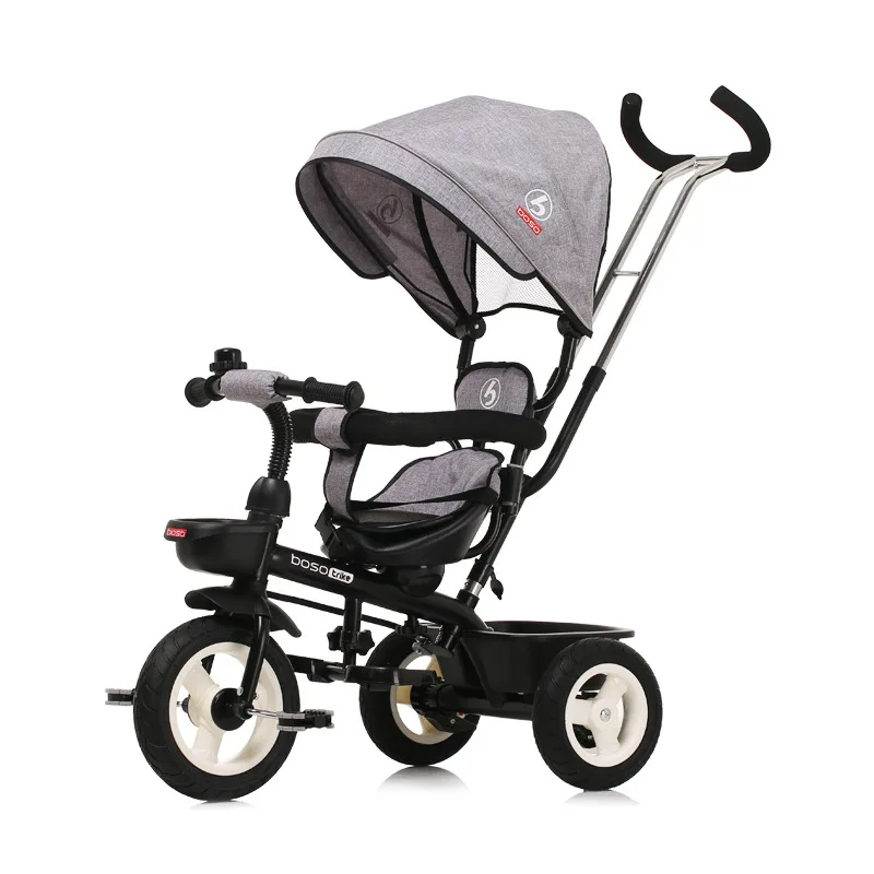 Поворотное сиденье детская коляска 3 в 1 портативная трехколесная велосипедная