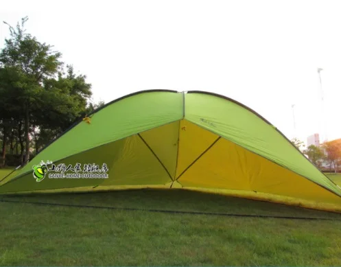 Light Green 5-8 человек 480*480*480*200 см Huage Pergola Водонепроницаемый Сверхлегкий Солнцезащитный навес Bivvy Открытый Кемпинг Тент пляжное укрытие палатка - Цвет: Light Green