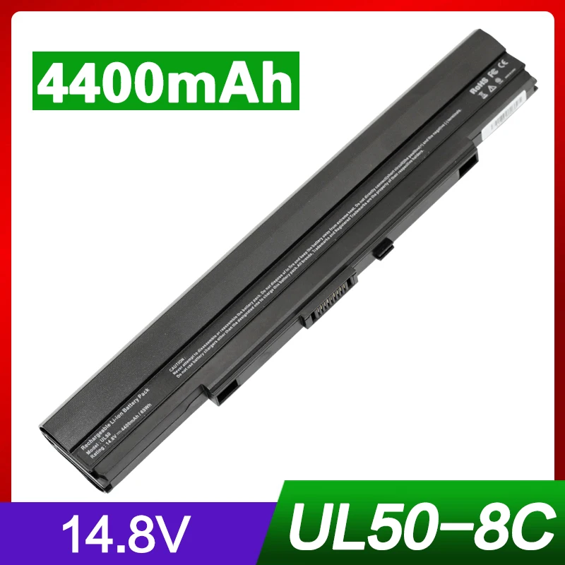 14 8 V 4400mAh аккумулятор для ноутбука Asus A42-UL30 UL50 UL50Vg UL50Vt UL50VS UL80 UL80Ag UL80Vt A42-UL50 UL30 UL30A |