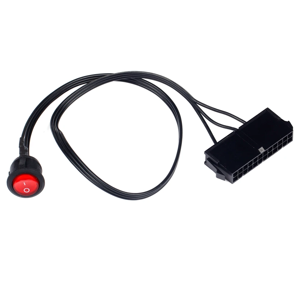 Baaqii 24 контактный разъем ATX PSU Питание стартер тестер запуска джемпер на