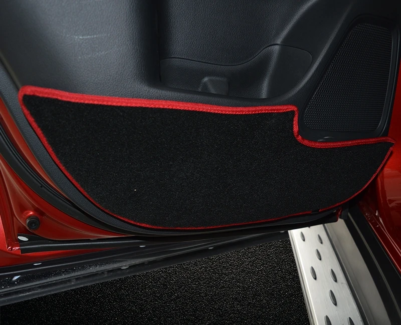Для Mitsubishi Outlander 2013 2017 авто Стайлинг протектор боковой край защищенный анти удар