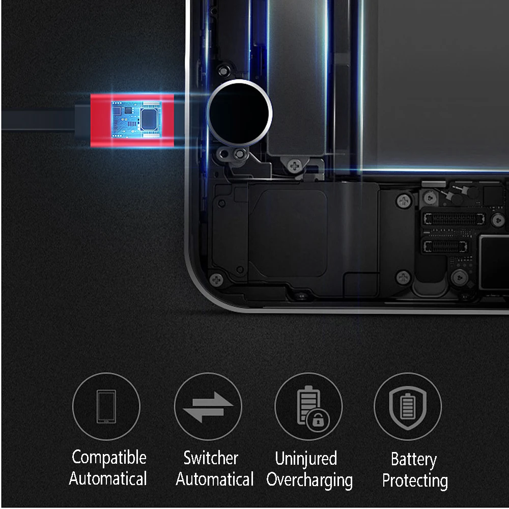 10 шт. Телескопический USB кабель для передачи данных Быстрая зарядка Micro type-C iPh Android