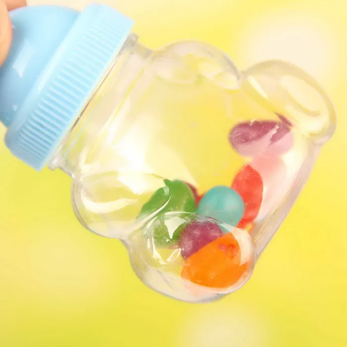 Baby Shower коробка конфет бутылка для девочек в розовом цвете голубая вечеринка